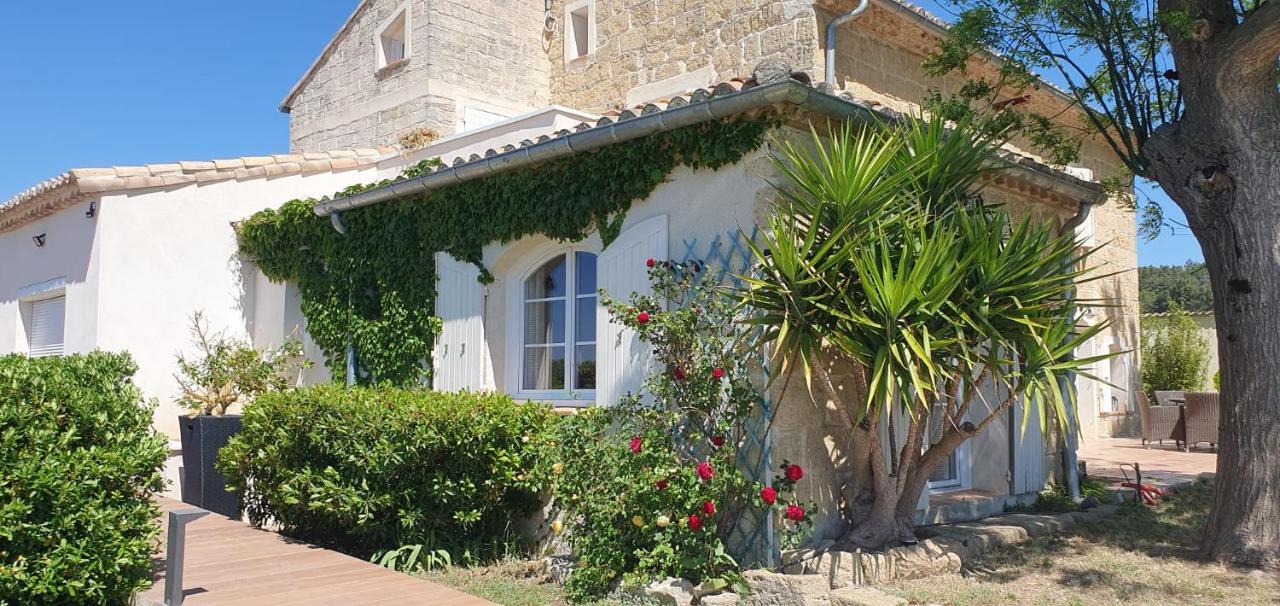 Bed and Breakfast Les Bonbonnettes Le Cailar Exterior foto